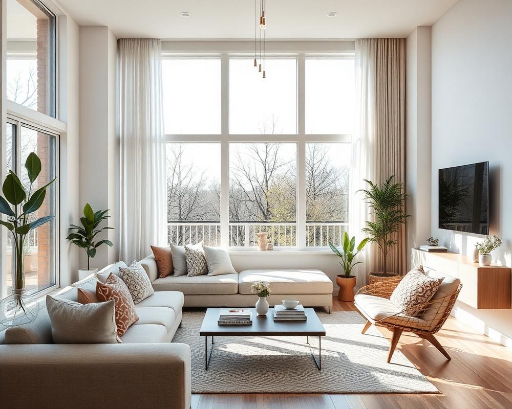 Comfortable modern home interior